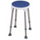 BLUE SEAT bath stool with rotating seat
