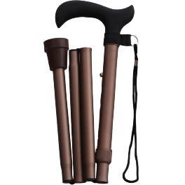 "T" foldable walking sticks with soft touch
